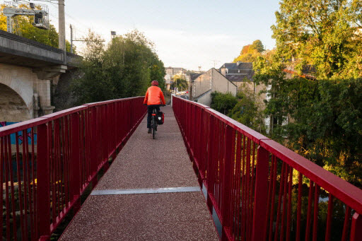 Crédit photo : Grand Poitiers - Passerelle à Poitiers